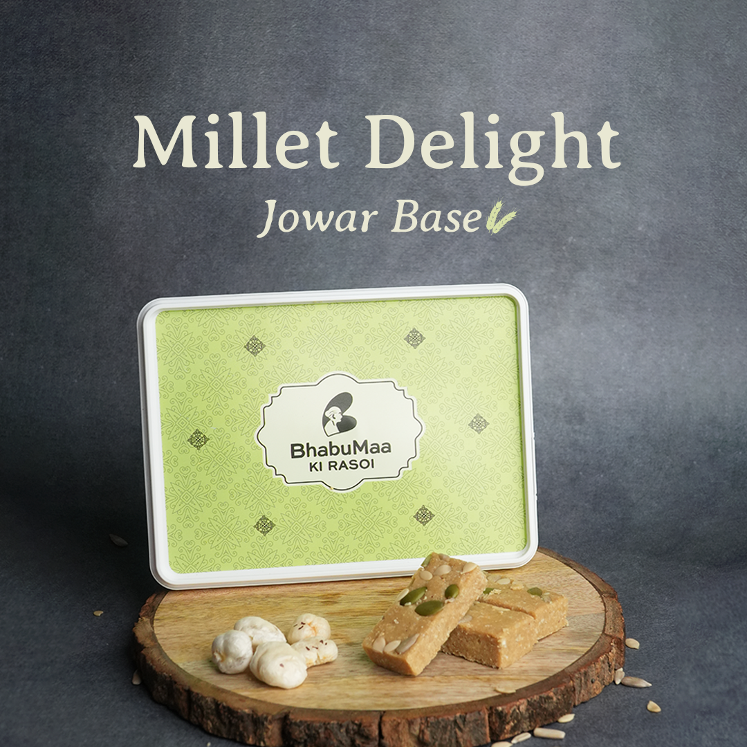 Millet Delight | Jowar Base | With Roasted Makhana And Mix Seeds