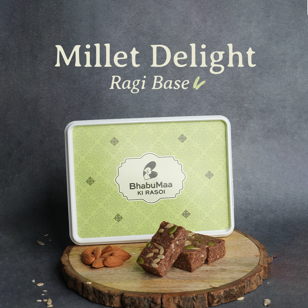 Millet Delight | Ragi Base | With Roasted Makhana And Mix Seeds