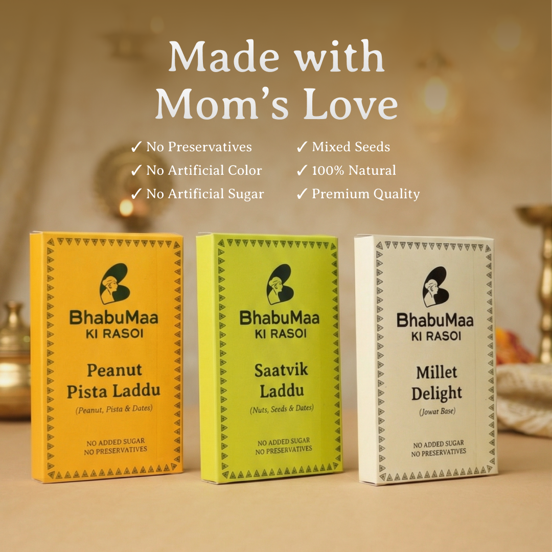 Millet Delight (Jowar Base) | Peanut Pista | Satvik laddu | Combo of 3 (100gm X 3)