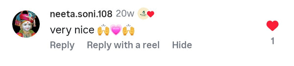 Customer review screenshot