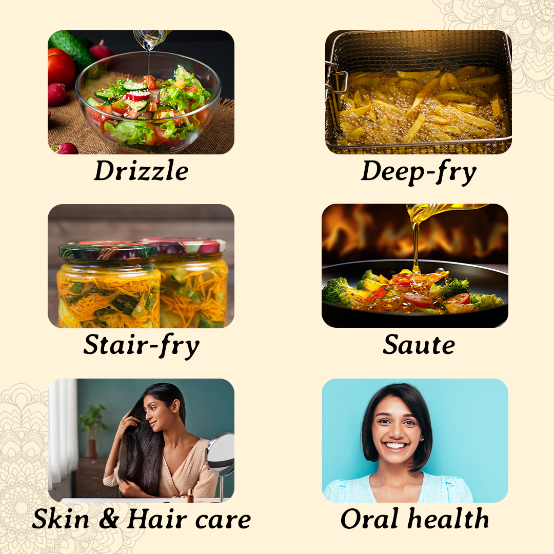 Wood-Pressed Virgin Coconut Oil (1L)