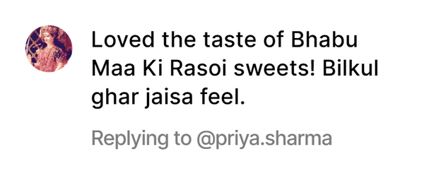 Customer review screenshot