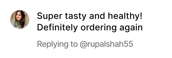 Customer review screenshot