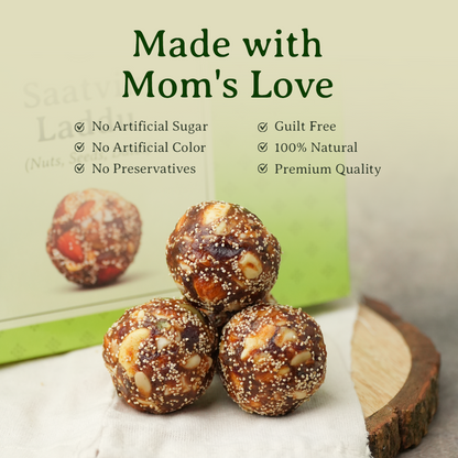 Saatvik Laddu | Nuts, Seeds & Raw Honey