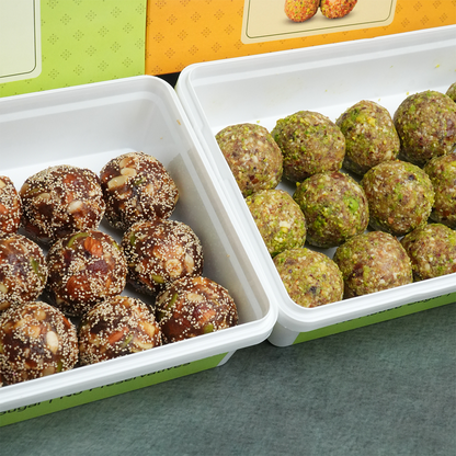 Laddu Combo I Peanut Pista Laddu - Saatvik Laddu