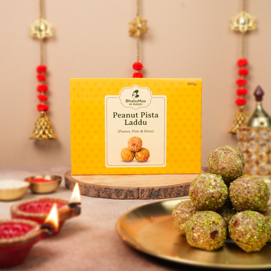 Peanut Pista Laddu | Peanut | With Roasted Peanuts & Pistachios