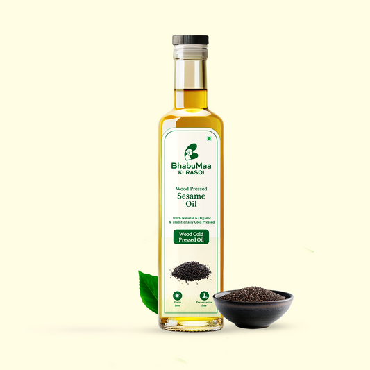 Wood-Pressed Sesame Oil (Til Oil)