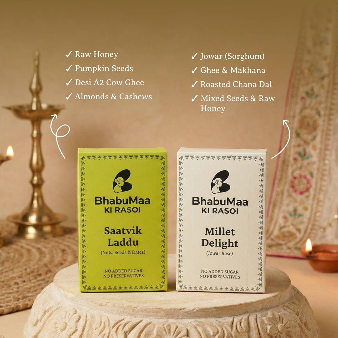Millet Delight(Jowar Base) | Satvik Laddu | Combo of 2  (100gm X 2)